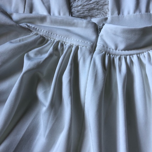 White Marilyn Monroe Maxi Dress - Picture 2 of 4